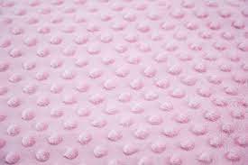 Minky Dot Baby Blanket Pink & Blue