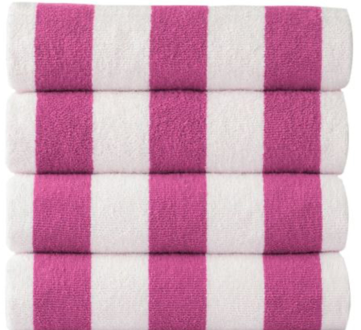Stripped Towel Pink