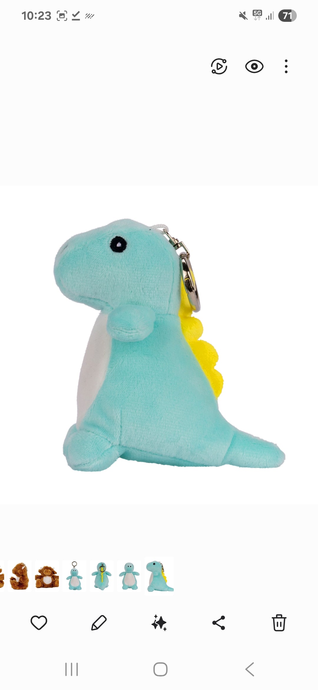 Dinosaur Keyring
