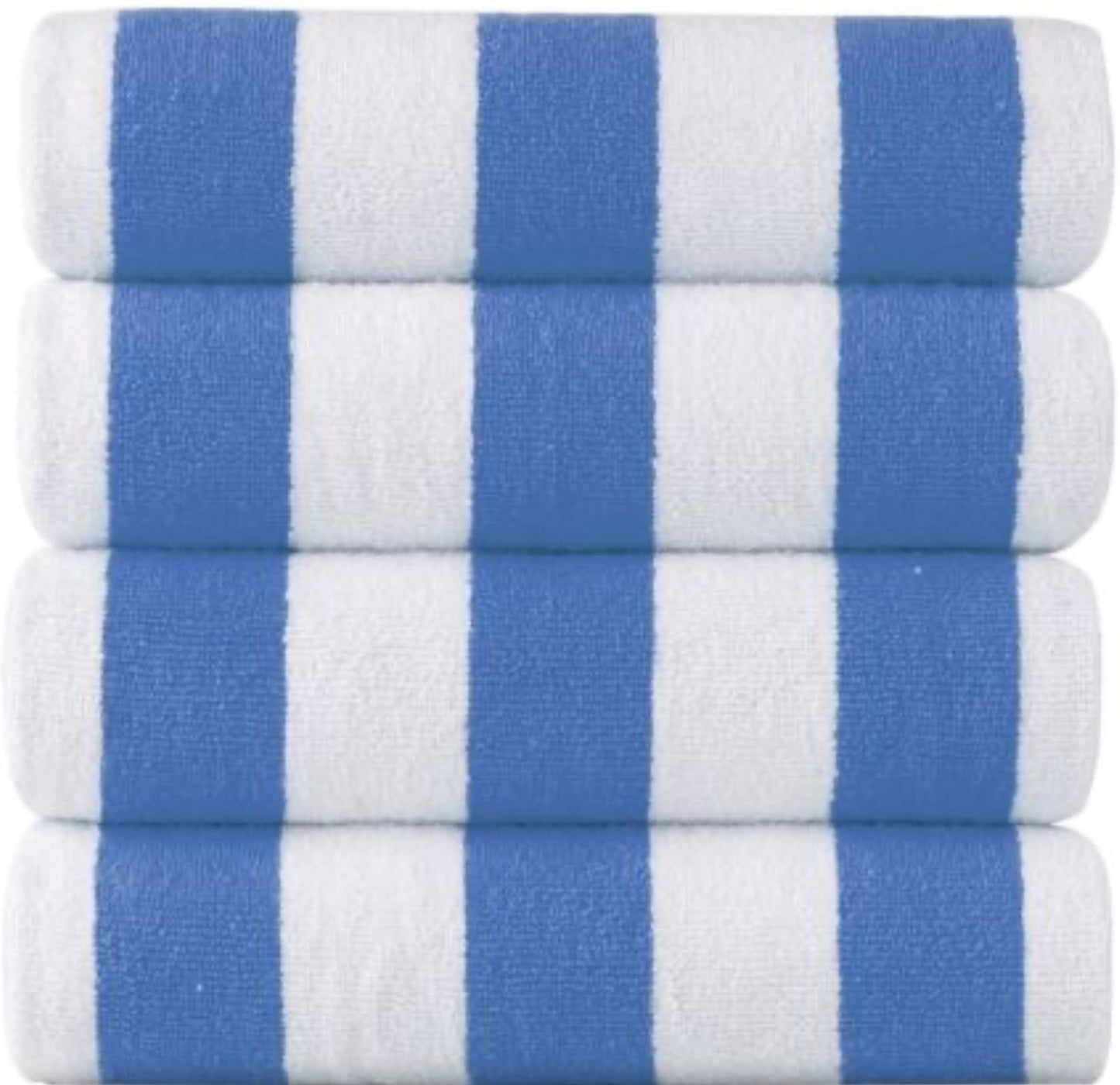 Stripped Towel Blue